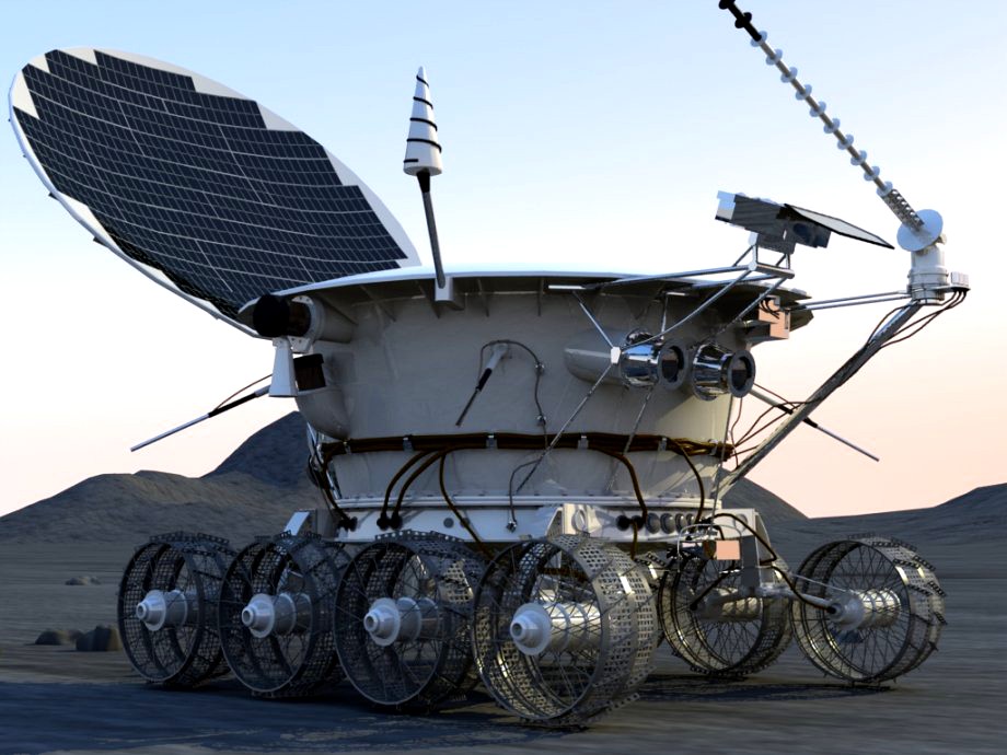 Lunokhod 13d model