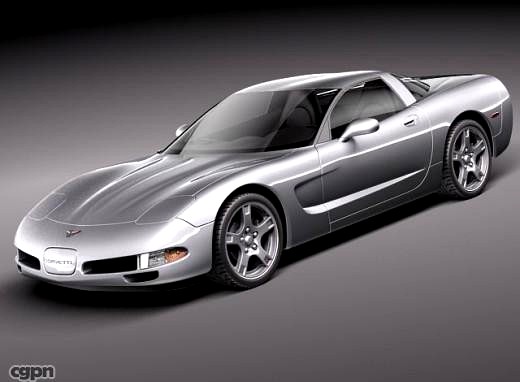 Chevrolet Corvette C5 targa3d model