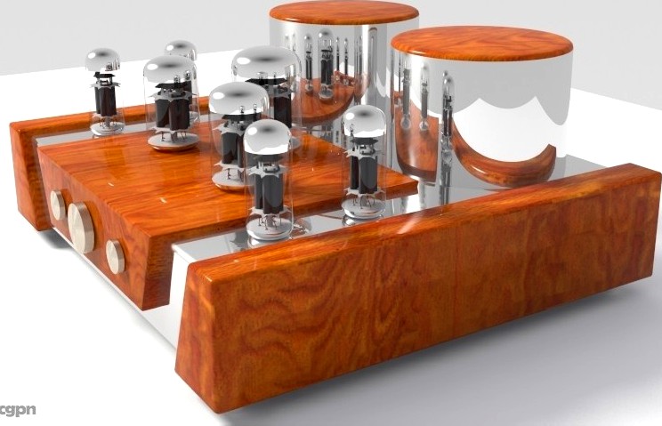 Vacuum tube amplifier 013d model