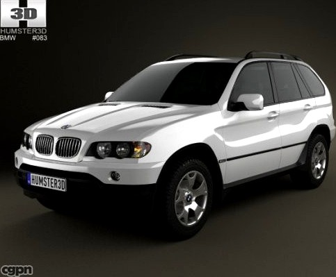 BMW X5 (E53) 20003d model