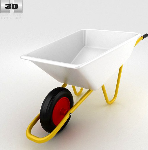 Wheelbarrow3d model