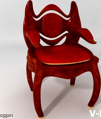 Victorian Fantasy Chair3d model