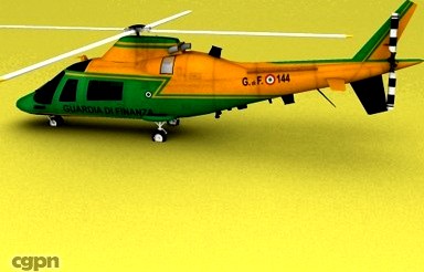 Agusta A-109HO (A-109BA) a3d model