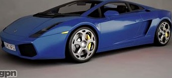 Lamborghini Gallardo 2007 coupe3d model