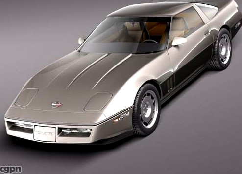 Chevrolet Corvette C4 Coupe3d model