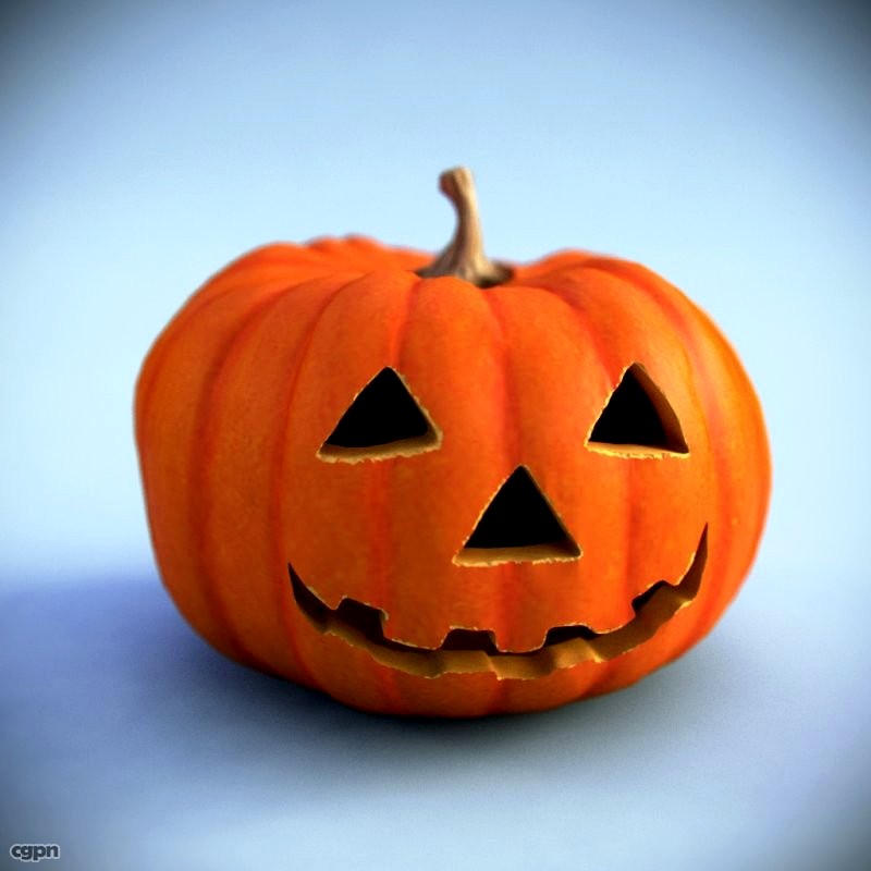 Halloween pumpkin3d model