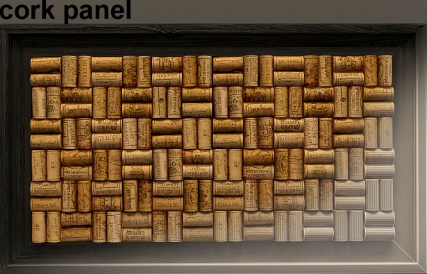 Cork panel