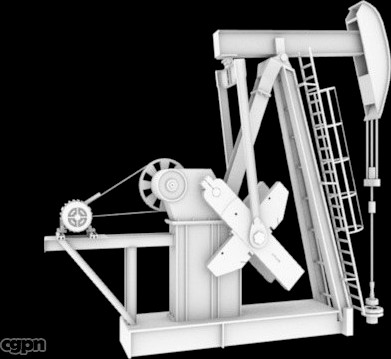 Oil Pumpjack3d model