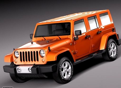 Jeep Wrangler Unlimited Sahara 20133d model