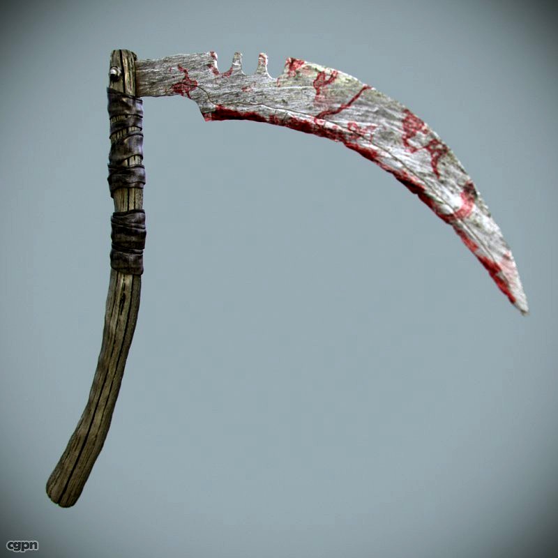 Combat Scythe3d model