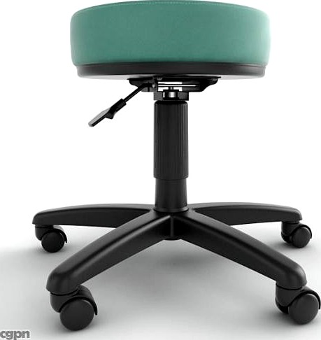 Adjustable Height Stool 073d model