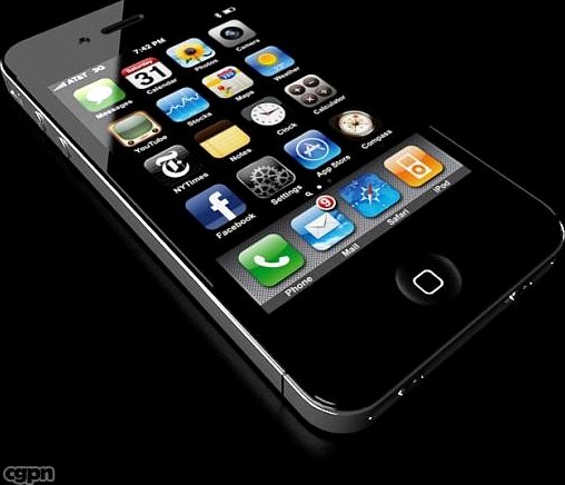 iPhone 4g3d model