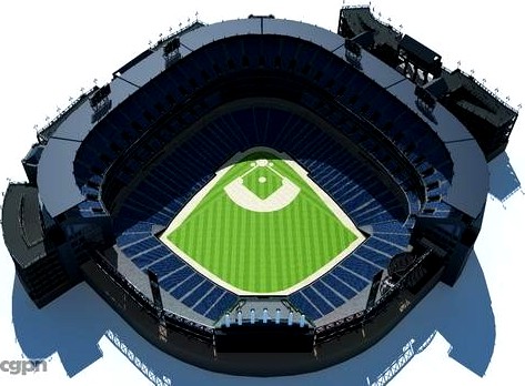 Baseball Stadium3d model