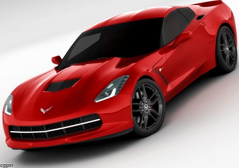 Chevrole Corvette Stingray MY20143d model