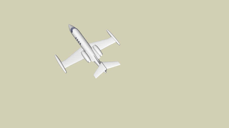 Flying LearJet