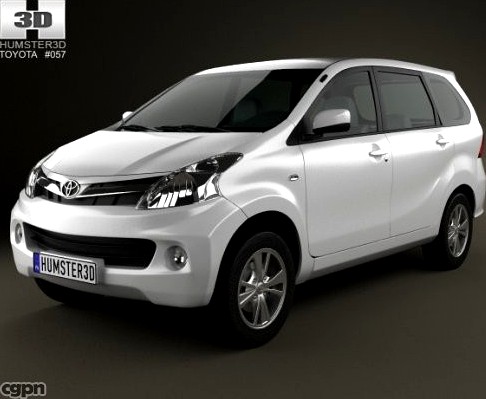 Toyota Avanza 20123d model