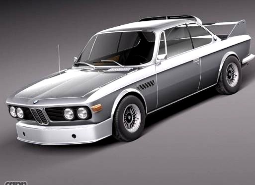 BMW 3.0 CSL 1973 racing3d model