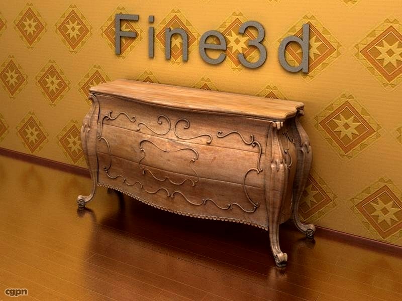 antique-Cupboard-09-038-02023d model