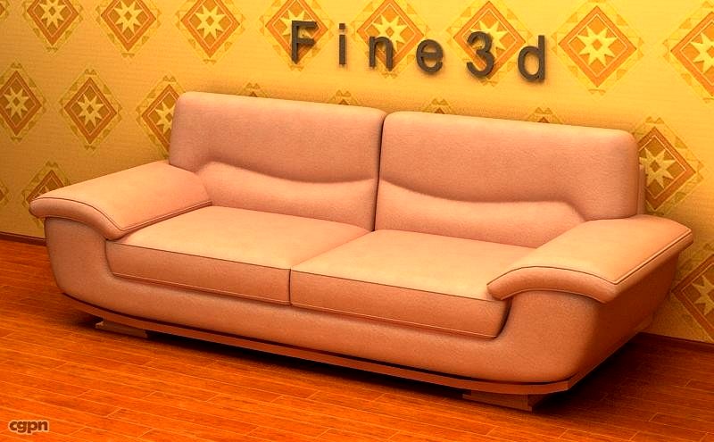 01-Multiplayer sofa-0403d model