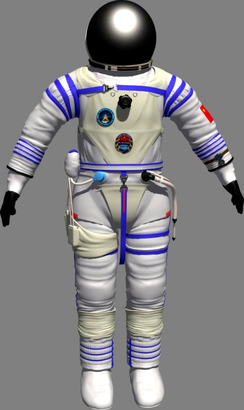 Chinese Spacesuit3d model