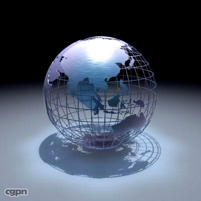 globe 013d model