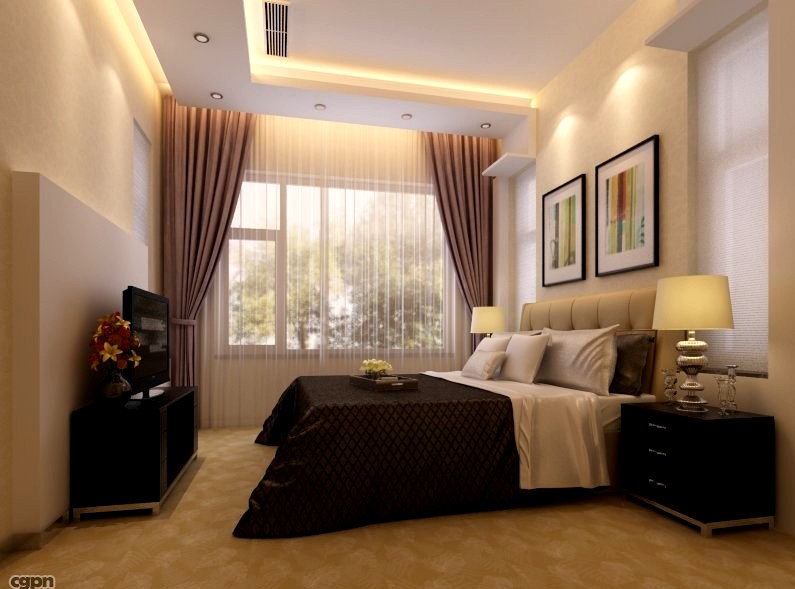 Bedroom or Hotel Room 033d model