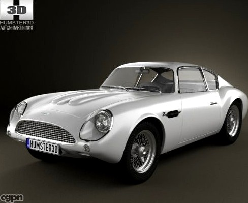 Aston Martin DB4 GT Zagato 19603d model