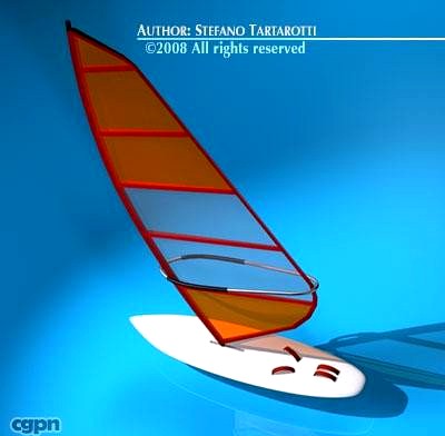 Windsurf3d model
