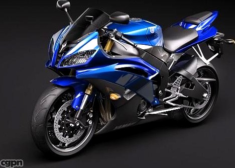 Yamaha YZF-R6 20093d model