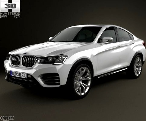 BMW X4 20143d model