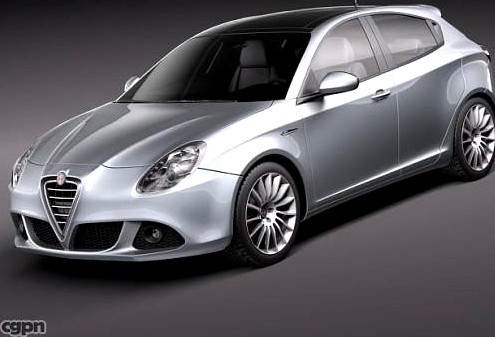 Alfa Romeo Giulietta 20113d model