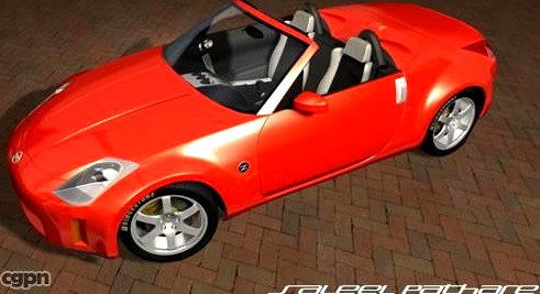 Nissan 350 Z Cabriolet3d model