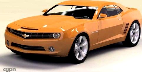 Chevrolet Camaro 20083d model