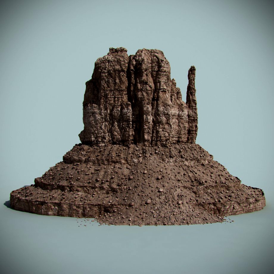 Desert Rock 013d model