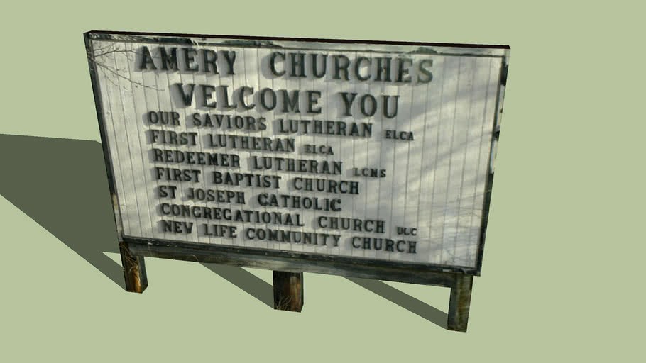 Amery Churches Welcome You