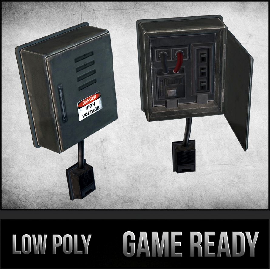 Electric Fusebox3d model