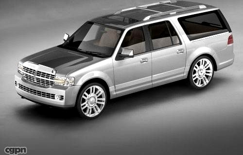 Lincoln Navigator 20073d model