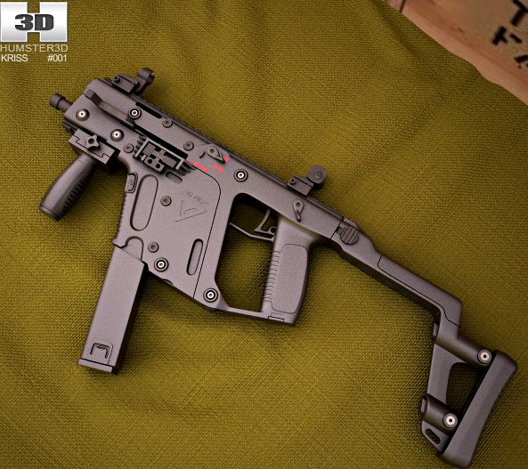 KRISS Vector SMG3d model