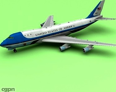 VC-25A Airforce One3d model