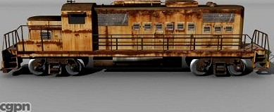 US Diesel engine3d model