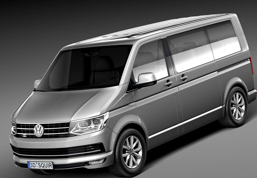 Volkswagen Transporter Multivan T6 20163d model