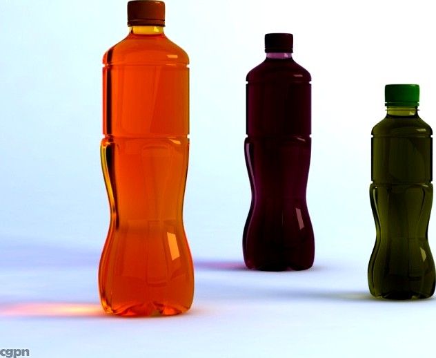 Bottle custom3d model