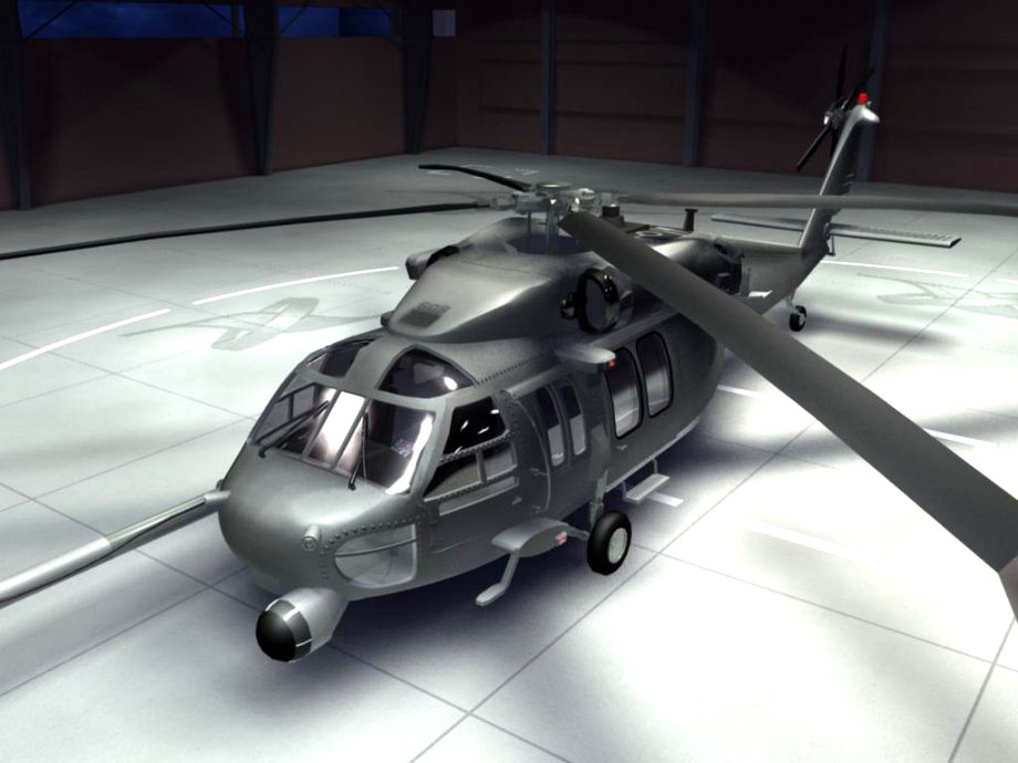 HH-60G Pavehawk, USAF3d model