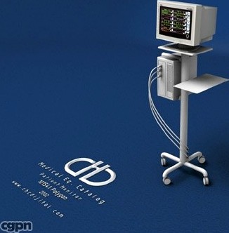 Patient Monitor3d model