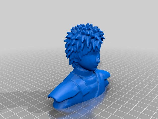 Gaara's bust by Sloop45