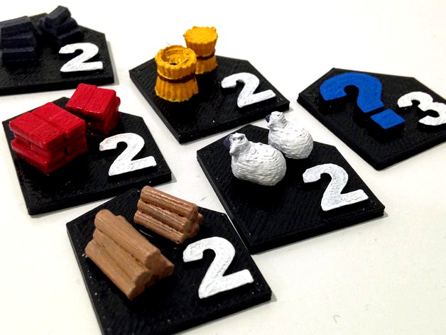 Catan Ports by stockto