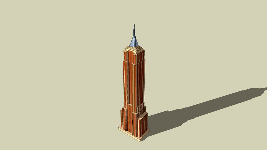 Empire State Empire Building 3d model