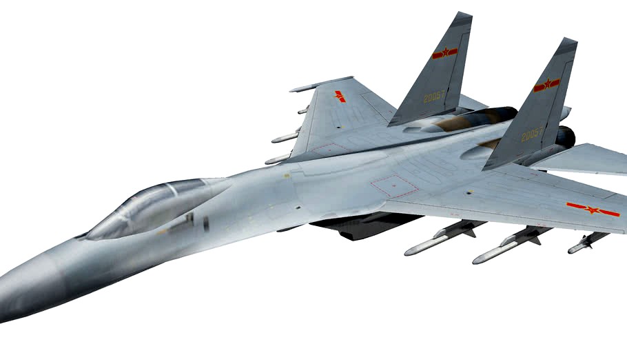 歼-11战斗机 PLAAF J-11 FIGHTER