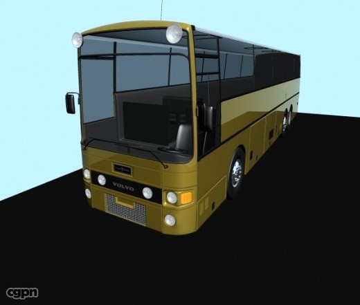 Van Hool bus3d model