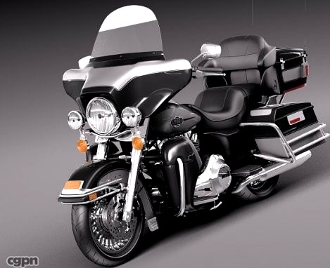 Harley Electra Glide 20133d model